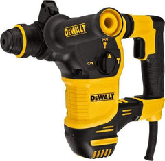 DeWALT - 120 Volt 1" SDS Plus Chuck Electric Rotary Hammer - 0 to 5,200 BPM, 0 to 1,150 RPM, Reversible - Exact Tool & Supply