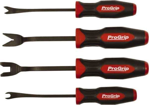 Mayhew - Black & Red Trim Tool - For Use with Door Panel & Molding Rivet Fasteners - Exact Tool & Supply