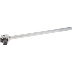 Proto - 1" Drive Flex Socket Handle - 27" OAL, Satin Finish - Exact Tool & Supply