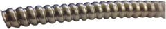 Anaconda Sealtite - 1" Trade Size, 25' Long, Flexible Metallic Conduit - Galvanized Steel, 25.4mm ID, Gray - Exact Tool & Supply