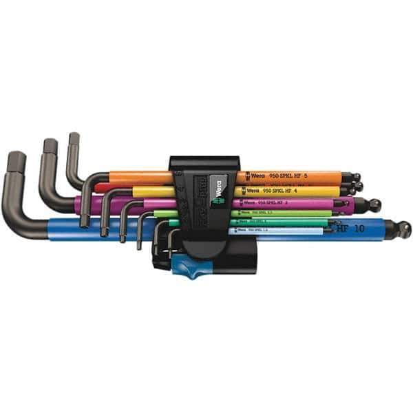 Wera - Hex Key Sets Tool Type: Hex Handle Type: L-Key Long Arm - Exact Tool & Supply