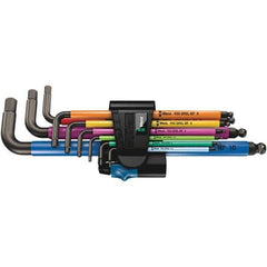 Wera - Hex Key Sets Tool Type: Hex Handle Type: L-Key Long Arm - Exact Tool & Supply