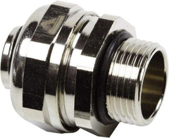 Anaconda Sealtite - 1" Trade, 316 Stainless Steel Threaded Straight Liquidtight Conduit Connector - Partially Insulated - Exact Tool & Supply