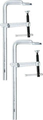 Bessey - 4-3/4" Throat Depth, 6" Max Capacity, Standard Sliding Arm Clamp - 1,330 Lb Clamping Pressure, 5/8" Spindle Diam - Exact Tool & Supply