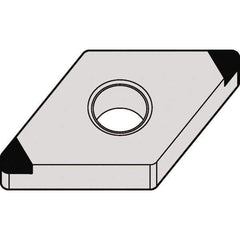Kennametal - DNGA433 MT Grade KBH10 CBN Turning Insert - 55° Diamond, 1/2" Inscr Circle, 3/16" Thick, 3/64" Corner Radius - Exact Tool & Supply