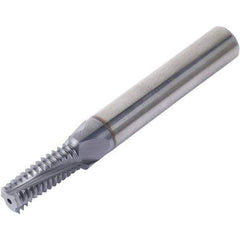 Vargus - M24x3.00 ISO, 19.9mm Cutting Diam, 4 Flute, Solid Carbide Helical Flute Thread Mill - Internal Thread, 49.5mm LOC, 102mm OAL, 20mm Shank Diam - Exact Tool & Supply
