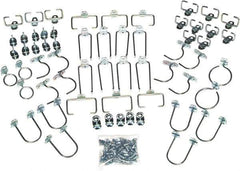 Triton - Silver Pegboard Wall Mounted Storage - For Use with DuraBoards, 1/4" & 1/8" Pegboards - Exact Tool & Supply