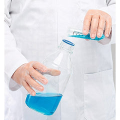 BioClean - Size S, 3.54 mil, Cleanroom Grade, Powder Free Vinyl Disposable Gloves - Exact Tool & Supply