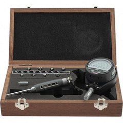 SPI - 6 to 10mm, 40mm Deep, Electronic Bore Gage - Up to 0.012mm Accuracy, 0.002mm Resolution, Data Output, Includes Indicator - Exact Tool & Supply