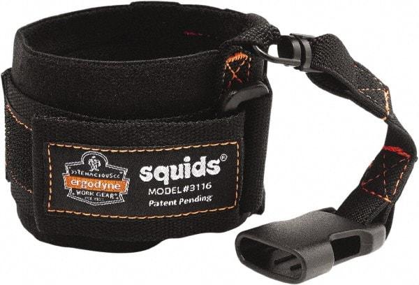 Ergodyne - 6" Tool Lanyard - Loop Connection, 6" Extended Length, Black - Exact Tool & Supply