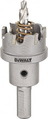 DeWALT - 1-3/4" Diam, 1/4" Cutting Depth, Hole Saw - Carbide-Tipped Saw, Toothed Edge - Exact Tool & Supply