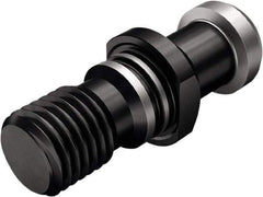 Seco - DIN50 Taper, M24x3 Thread, 15° Angle Radius, Standard Retention Knob - 2.913" OAL, 1.102" Knob Diam, 1.339" from Knob to Flange, Through Coolant - Exact Tool & Supply