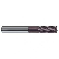 10mm Dia. - 80mm OAL - 4 FL Variable Helix Firex Carbide End Mill - Exact Tool & Supply
