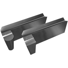 Iscar - 12-9.5-420T6LPGIL Grade IC907, 4mm Cutting Width Carbide Grooving Insert - 5.5mm Max Depth of Cut, Left Hand, 2mm Corner Radius, TiAlN/TiN Finish - Exact Tool & Supply