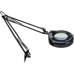 ALERA - Task Lights Fixture Type: Magnifying Color: Black - Exact Tool & Supply