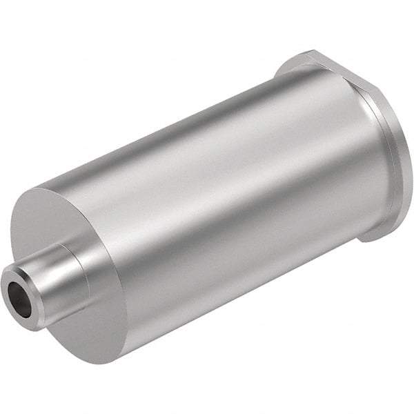 Kennametal - 20mm ID x 32mm OD, 36mm Head Diam, Slotted Hydraulic Chuck Sleeve - Steel, 70mm Length Under Head, Through Coolant - Exact Tool & Supply