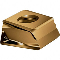 Walter - L55T Grade WKP25S Milling Insert - 6.8mm Thick, 0.8mm Corner Radius - Exact Tool & Supply