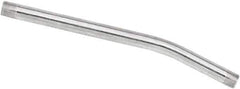 lumax - 7,500 Operating psi, 1/8 Thread, Fixed Grease Gun Rigid Extension with Coupler - NPT (M) Thread - Exact Tool & Supply