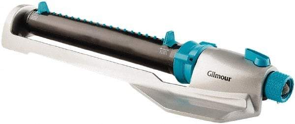 Gilmour - 3/4-8 NH Oscillating Lawn Sprinkler - Above Ground, Circular Spray Pattern, Sled Style Base - Exact Tool & Supply