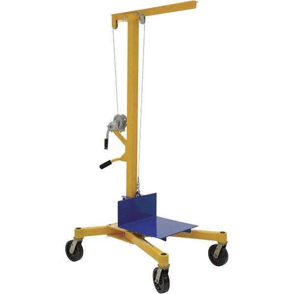 Vestil - 500 Lb Capacity, 70" Lift Height, Portable Workstation Manually Operated Lift - Exact Tool & Supply