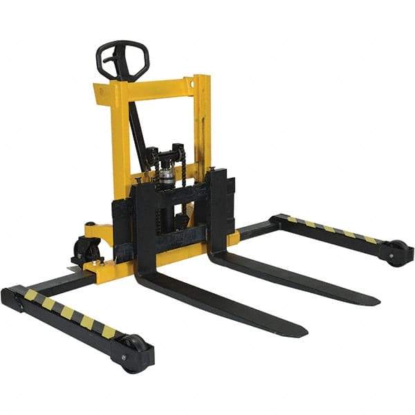 Vestil - 2,000 Lb Capacity, 35" Lift Height, Portable Workstation Manually Operated Lift - Exact Tool & Supply
