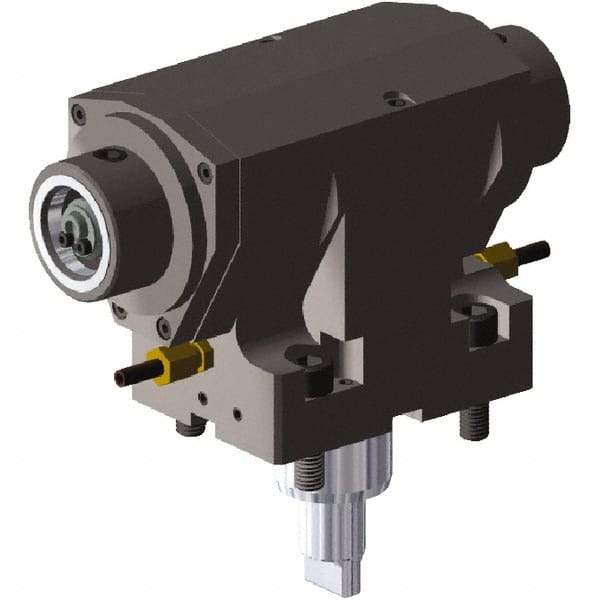 Kennametal - 4.7638" Max Cut, 40mm Shank Diam, Driven Tool Radial - 85mm Projection, 48mm Nose Diam, Through Coolant - Exact Tool & Supply