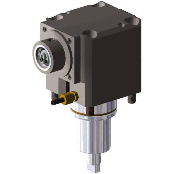 Kennametal - 3.543" Max Cut, 55mm Shank Diam, Driven Tool Radial - 60mm Projection, 40mm Nose Diam - Exact Tool & Supply