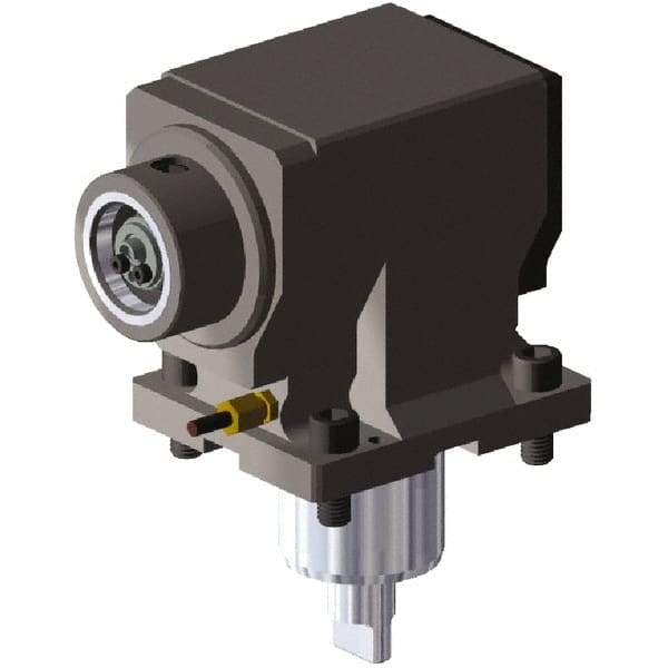 Kennametal - 5.3543" Max Cut, 59.9mm Shank Diam, Driven Tool Radial - 90mm Projection, 63mm Nose Diam - Exact Tool & Supply