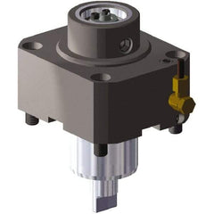 Kennametal - 3.622" Max Cut, 59.9mm Shank Diam, Driven Tool Axial - 92mm Projection, 63mm Nose Diam - Exact Tool & Supply