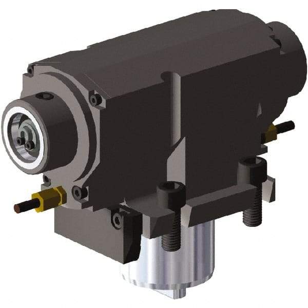 Kennametal - 4.213" Max Cut, 60mm Shank Diam, Driven Tool Radial - 70mm Projection, 48mm Nose Diam, Through Coolant - Exact Tool & Supply