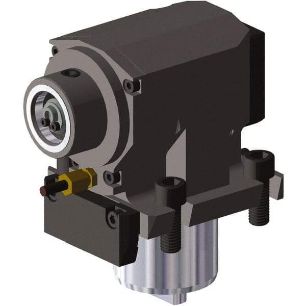 Kennametal - 4.213" Max Cut, 60mm Shank Diam, Driven Tool Radial - 70mm Projection, 48mm Nose Diam, Through Coolant - Exact Tool & Supply