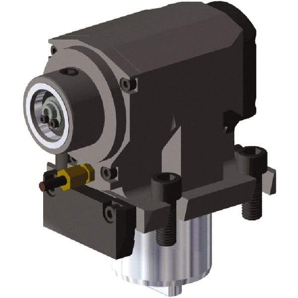 Kennametal - 4.213" Max Cut, 60mm Shank Diam, Driven Tool Radial - 70mm Projection, 48mm Nose Diam - Exact Tool & Supply