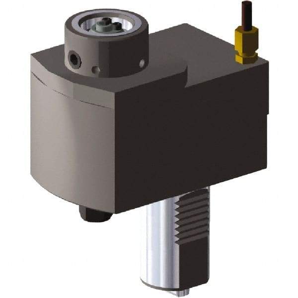 Kennametal - 3.917" Max Cut, 40mm Shank Diam, Driven Tool Axial - 100mm Projection, 48mm Nose Diam - Exact Tool & Supply