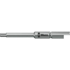 Wera - 2mm Hex Screwdriver Bit - 1/4" Drive, 44mm OAL - Exact Tool & Supply