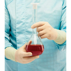 BioClean - Size XS, 6.69 mil, Cleanroom Grade, Powder Free Latex Disposable Gloves - Exact Tool & Supply
