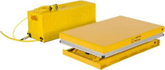 Vestil - 1,500 Lb Capacity Electric Scissor Lift - 8-5/8" to 31" Lift Height, 36" Platform Length x 24" Platform Width - Exact Tool & Supply