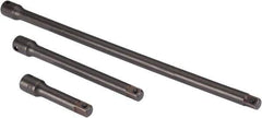 Proto - 3/8" Drive Socket Impact Locking Extension Set - 3 Pieces, Includes 3, 6, 12" Lengths - Exact Tool & Supply