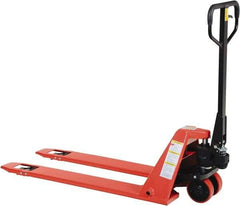 Vestil - 2,200 Lb Capacity, 3.38" Lift Industrial Pallet Truck - 1-1/2" Min Lift Height, 44" Fork Length x 6-1/2" Fork Width, 21" Overall Width - Exact Tool & Supply