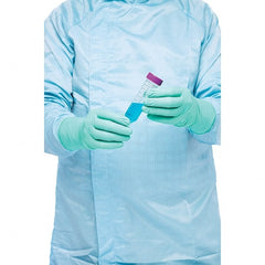 BioClean - Size 10, 3.94 mil, Cleanroom Grade, Powder Free Neoprene Disposable Gloves - Exact Tool & Supply