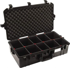 Pelican Products, Inc. - Tool Box Foam Divider Set - 28-7/8" Long x 16-3/4" Wide x 9-1/8" High, Black, For Pelican Case 1605 - Exact Tool & Supply