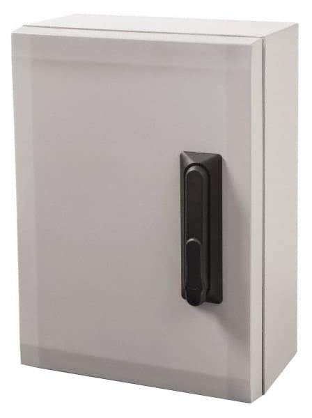 Fibox - Polycarbonate Standard Enclosure Hinge Cover - NEMA 4, 4X, 8.27" Wide x 15.75" High x 23.62" Deep, Impact Resistant - Exact Tool & Supply