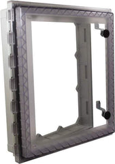 Fibox - 4X NEMA Rated, Electrical Enclosure Polycarbonate HMI Cover - For Use with ARCA IPW - Exact Tool & Supply