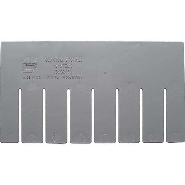 Quantum Storage - Bin Accessories Type: Bin Divider For Use With: DG92050 - Exact Tool & Supply