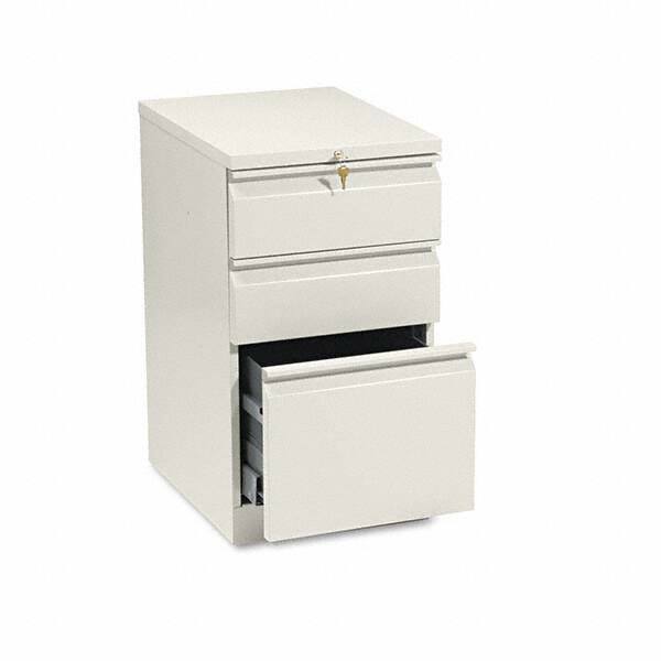 Hon - File Cabinets & Accessories Type: Pedestal Number of Drawers: 3 - Exact Tool & Supply
