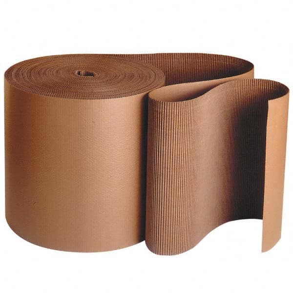 Made in USA - Packing Papers Type: Singleface Corrugated Style: Roll - Exact Tool & Supply