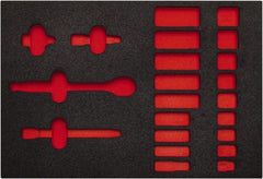 Proto - Tool Box Case & Cabinet Inserts Type: Foam Insert For Use With: J52136HTC - Exact Tool & Supply