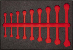 Proto - Tool Box Case & Cabinet Inserts Type: Foam Insert For Use With: JSCV-9S - Exact Tool & Supply