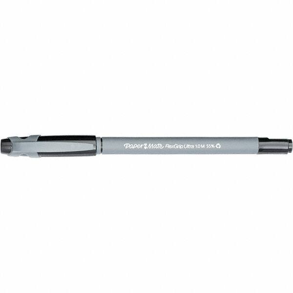 Paper Mate - Conical Ball Point Pen - Black - Exact Tool & Supply