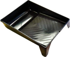 Premier Paint Roller - 9" Roller Compatible Paint Tray - 1 Qt Capacity, 29" Wide, Plastic - Exact Tool & Supply