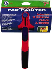 Premier Paint Roller - 10-1/2" Long x 7" Wide Paint Pad - Pad Included - Exact Tool & Supply